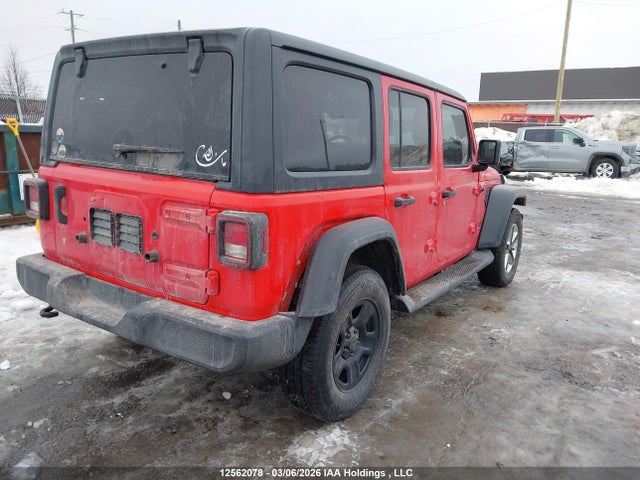 1C4HJXDG0KW671569 Jeep Wrangler Unlimited Sport