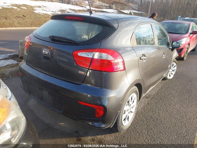 12562079 :رقم المزاد ، KNADM5A39G6740663 vin ، 2016 Kia Rio Lx مزاد بيع