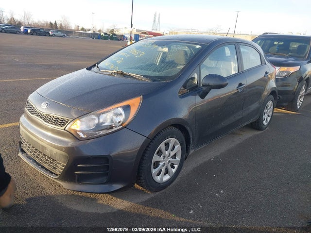 12562079 :رقم المزاد ، KNADM5A39G6740663 vin ، 2016 Kia Rio Lx مزاد بيع