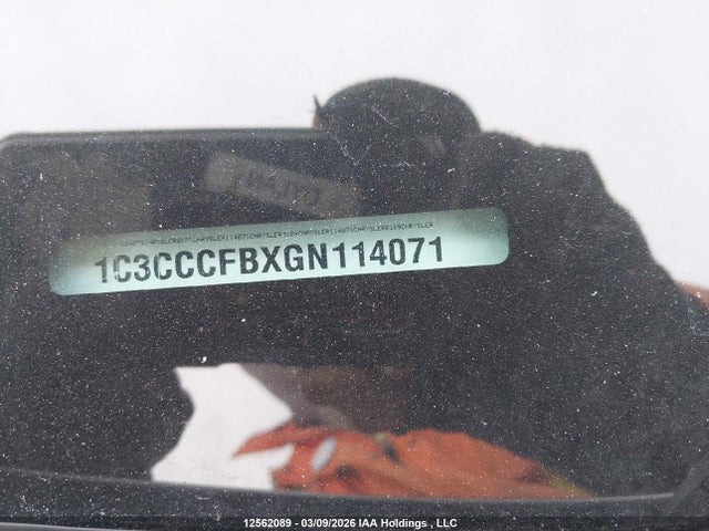Продажа на аукционе авто 2016 Chrysler 200 Lx, vin: 1C3CCCFBXGN114071, номер лота: 12562089
