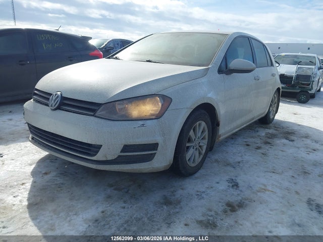 12562099 :رقم المزاد ، 3VW217AU9FM061074 vin ، 2015 Volkswagen Golf مزاد بيع