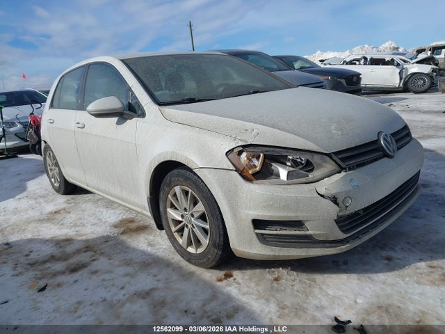 12562099 :رقم المزاد ، 3VW217AU9FM061074 vin ، 2015 Volkswagen Golf مزاد بيع