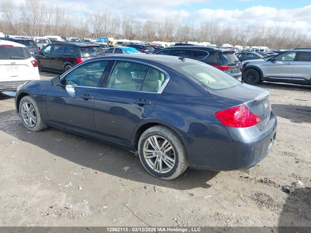 12562113 :رقم المزاد ، JN1CV6AR7AM456590 vin ، 2010 Infiniti G37x مزاد بيع