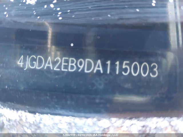 Aukcja sprzedaży 2013 Mercedes-benz Ml 350 Bluetec, vin: 4JGDA2EB9DA115003, numer aukcji: 12562119