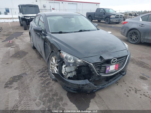 2014 Mazda 3 Touring მანქანა იყიდება აუქციონზე, vin: 3MZBM1V75EM106034, აუქციონის ნომერი: 12562124