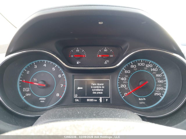 3G1BE5SM1GS601307 Chevrolet Cruze Lt Auto