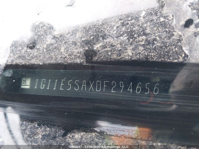 12562257 :رقم المزاد ، 1G11E5SAXDF294656 vin ، 2013 Chevrolet Malibu 2lt مزاد بيع