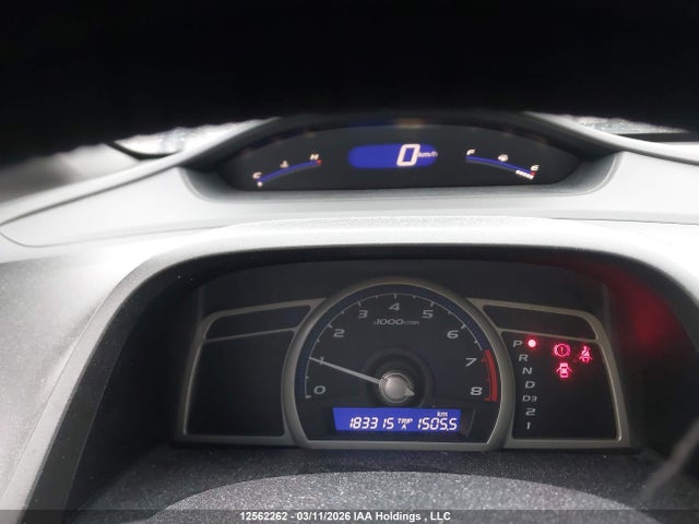 12562262 :رقم المزاد ، 2HGFA1F26AH015526 vin ، 2010 Honda Civic Dx/dx-a مزاد بيع