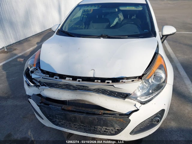 2013 Kia Rio Ex/sx მანქანა იყიდება აუქციონზე, vin: KNADN5A37D6775257, აუქციონის ნომერი: 12562274
