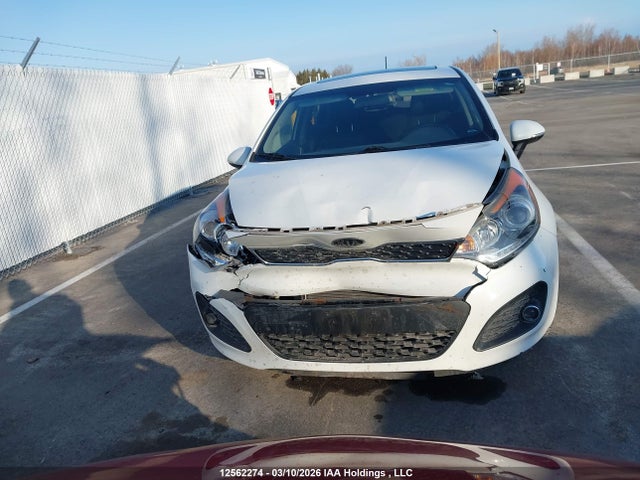 2013 Kia Rio Ex/sx მანქანა იყიდება აუქციონზე, vin: KNADN5A37D6775257, აუქციონის ნომერი: 12562274