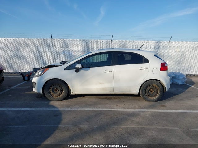 2013 Kia Rio Ex/sx მანქანა იყიდება აუქციონზე, vin: KNADN5A37D6775257, აუქციონის ნომერი: 12562274