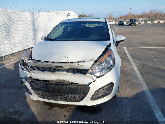 2013 Kia Rio Ex/sx მანქანა იყიდება აუქციონზე, vin: KNADN5A37D6775257, აუქციონის ნომერი: 12562274