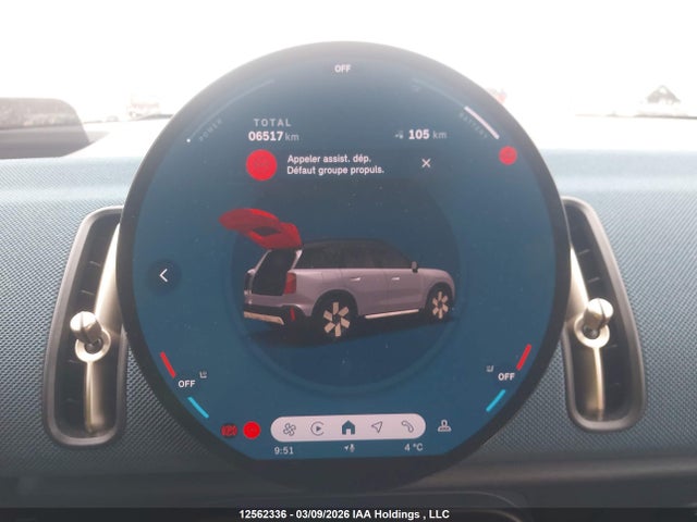 2025 Mini Se Countryman მანქანა იყიდება აუქციონზე, vin: WMZ53GA09S7T19038, აუქციონის ნომერი: 12562336