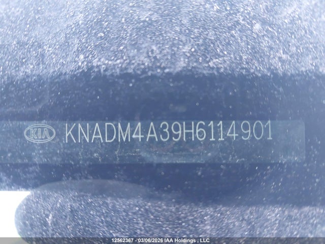 KNADM4A39H6114901 KIA Rio Ex Special Edition/ex+ W/sunroof/lx/lx+/sx/sx W/navigation