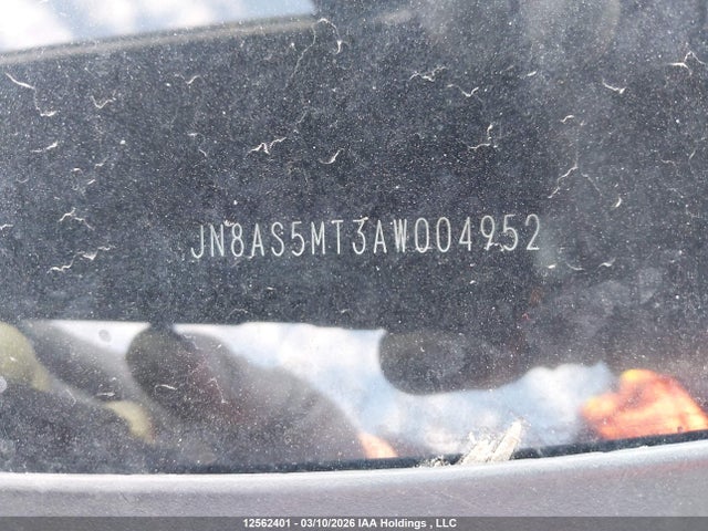 Aukcja sprzedaży 2010 Nissan Rogue, vin: JN8AS5MT3AW004952, numer aukcji: 12562401