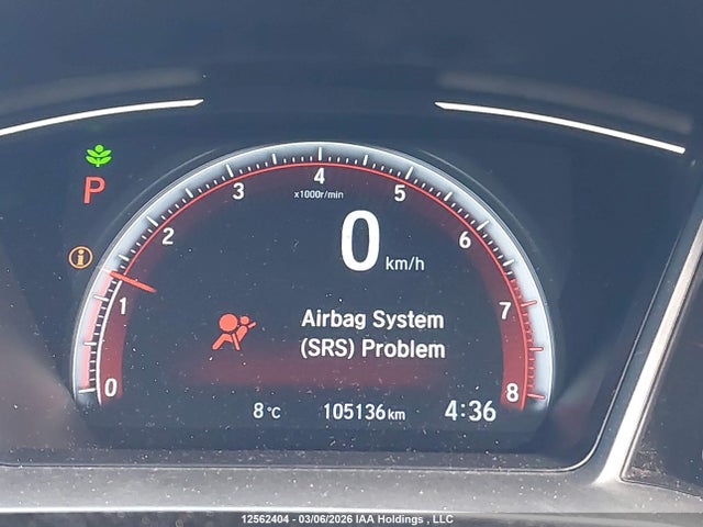 12562404 :رقم المزاد ، 2HGFC2F81MH011327 vin ، 2021 Honda Civic Sport مزاد بيع