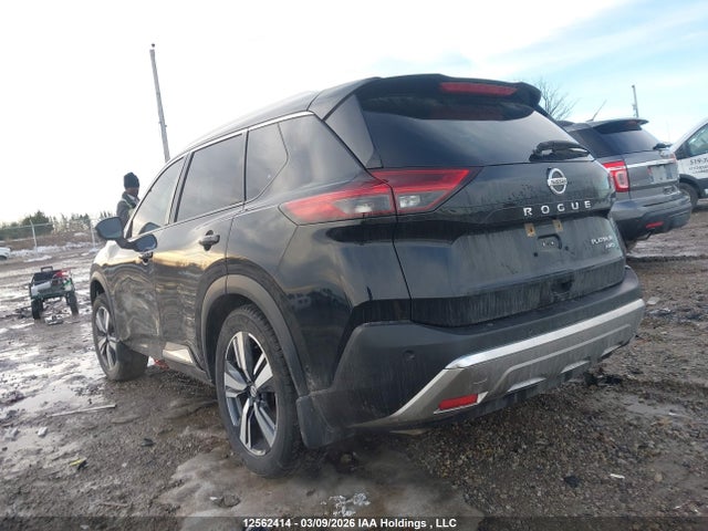 12562414 :رقم المزاد ، JN8AT3DD5MW312073 vin ، 2021 Nissan Rogue Platinum مزاد بيع