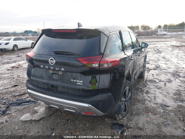 12562414 :رقم المزاد ، JN8AT3DD5MW312073 vin ، 2021 Nissan Rogue Platinum مزاد بيع