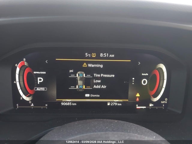12562414 :رقم المزاد ، JN8AT3DD5MW312073 vin ، 2021 Nissan Rogue Platinum مزاد بيع