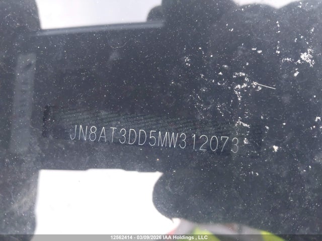 12562414 :رقم المزاد ، JN8AT3DD5MW312073 vin ، 2021 Nissan Rogue Platinum مزاد بيع