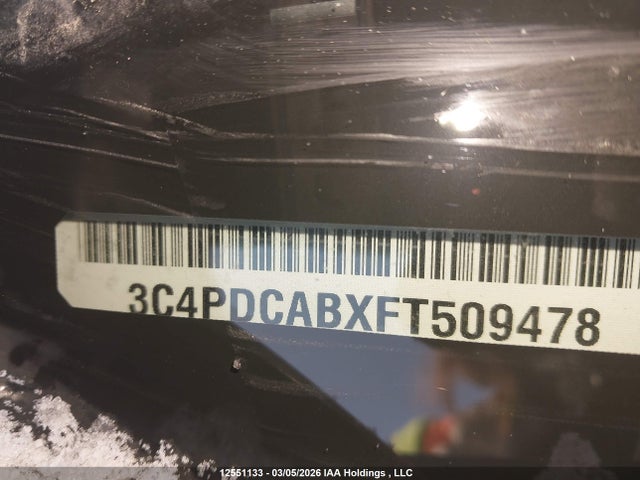 3C4PDCABXFT509478 Dodge Journey Cvp/se Plus