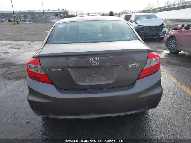 12562430 :رقم المزاد ، 2HGFB2F42CH035411 vin ، 2012 Honda Civic Lx مزاد بيع