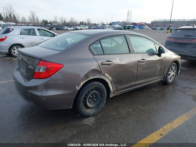 12562430 :رقم المزاد ، 2HGFB2F42CH035411 vin ، 2012 Honda Civic Lx مزاد بيع