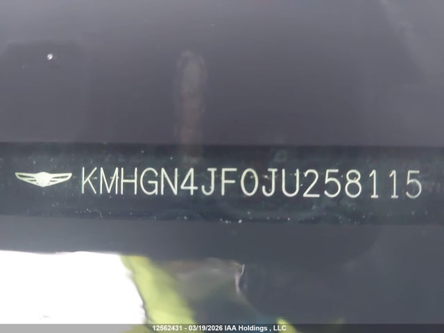 Genesis G80 Ultimate 2018 KMHGN4JF0JU258115 Image 19