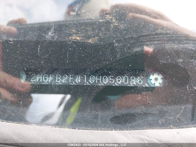 Продаж на аукціоні авто 2012 Honda Civic Lx, vin: 2HGFB2F41CH056086, номер лоту: 12562433