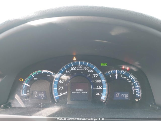 12562454 :رقم المزاد ، 4T1BD1FK1CU045579 vin ، 2012 Toyota Camry Hybrid/le/xle مزاد بيع