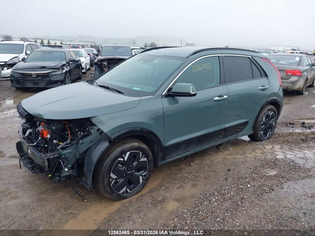 2025 Kia Niro Ev Wave/wave W/snow White Pearl   Grey Exterior მანქანა იყიდება აუქციონზე, vin: KNDCT3L12S5135402, აუქციონის ნომერი: 12562465