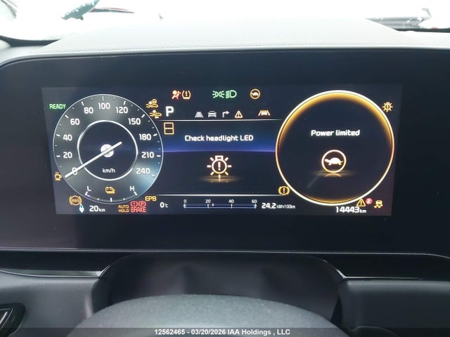 2025 Kia Niro Ev Wave/wave W/snow White Pearl   Grey Exterior მანქანა იყიდება აუქციონზე, vin: KNDCT3L12S5135402, აუქციონის ნომერი: 12562465