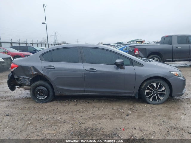 12562469 :رقم المزاد ، 2HGFB2F58FH031635 vin ، 2015 Honda Civic Ex مزاد بيع