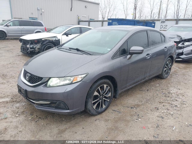 12562469 :رقم المزاد ، 2HGFB2F58FH031635 vin ، 2015 Honda Civic Ex مزاد بيع