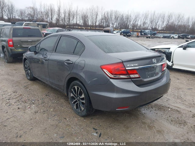 12562469 :رقم المزاد ، 2HGFB2F58FH031635 vin ، 2015 Honda Civic Ex مزاد بيع