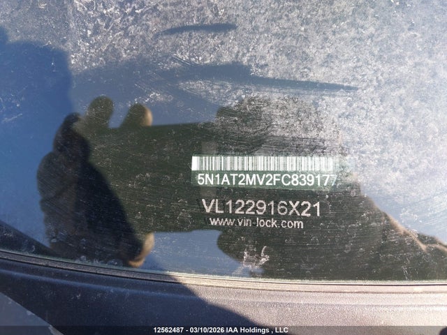 Aukcja sprzedaży 2015 Nissan Rogue S/sl/sv, vin: 5N1AT2MV2FC839177, numer aukcji: 12562487
