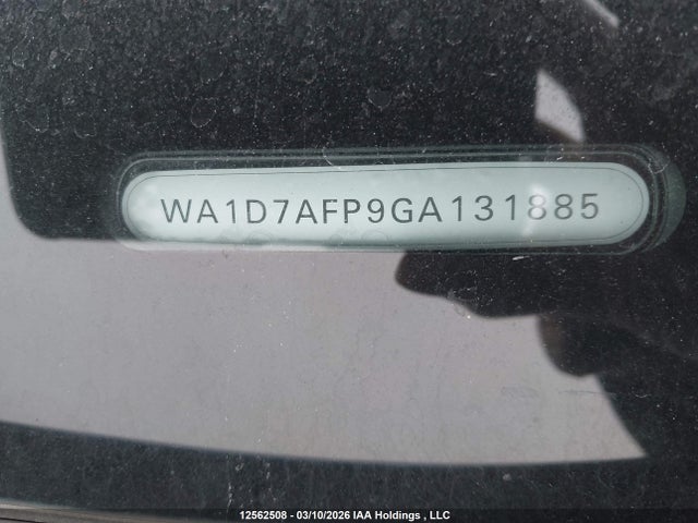 WA1D7AFP9GA131885 Audi Q5 3.0t Progressiv