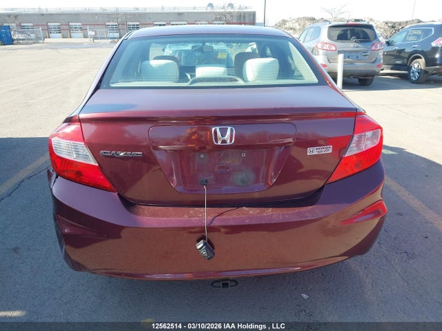 Продаж на аукціоні авто 2012 Honda Civic Lx, vin: 2HGFB2F46CH053152, номер лоту: 12562514