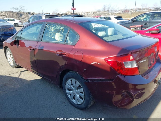 Продаж на аукціоні авто 2012 Honda Civic Lx, vin: 2HGFB2F46CH053152, номер лоту: 12562514