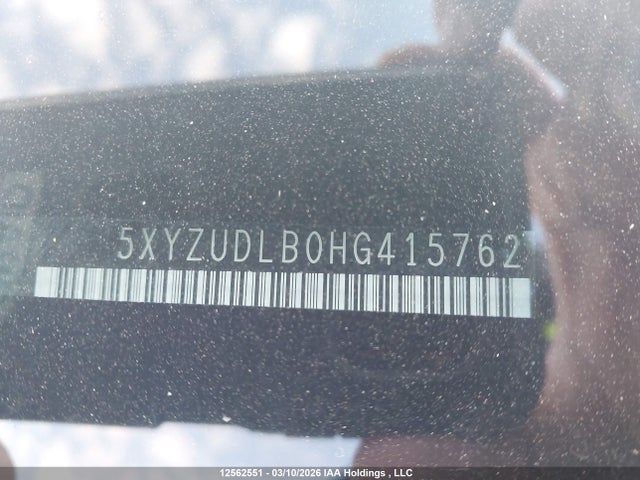 5XYZUDLB0HG415762 Hyundai Santa Fe