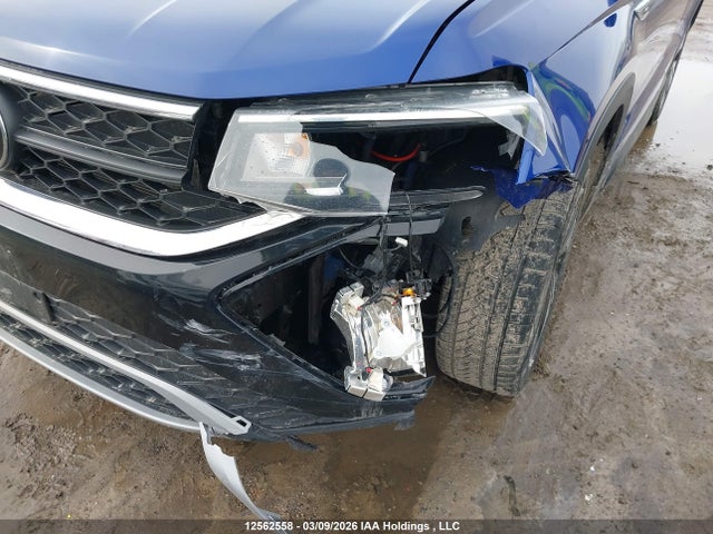 Продажа на аукционе авто 2024 Volkswagen Taos Se, vin: 3VVUX7B20RM095787, номер лота: 12562558