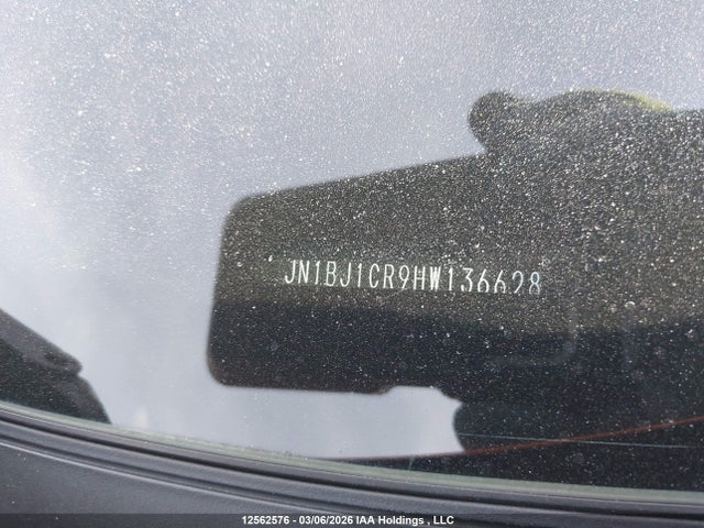 JN1BJ1CR9HW136628 Nissan Qashqai S/sl/sv