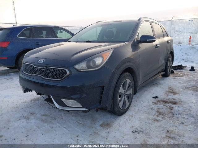 12562582 :رقم المزاد ، KNDCC3LC5J5202025 vin ، 2018 Kia Niro Ex/graphite مزاد بيع