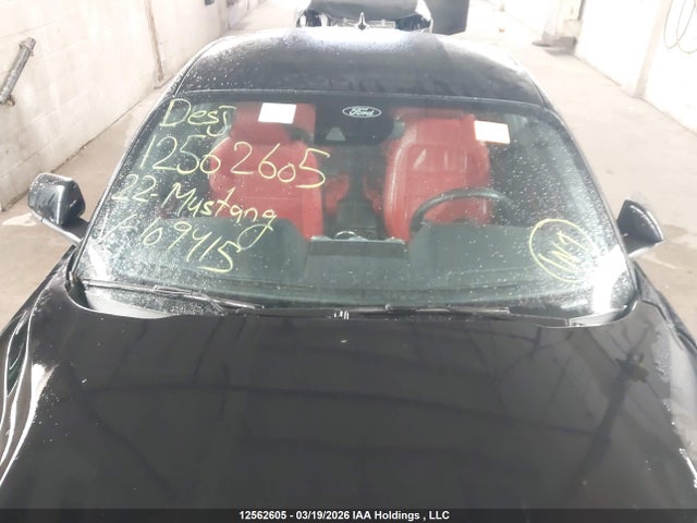 Продаж на аукціоні авто 2022 Ford Mustang, vin: 1FA6P8TH5N5109415, номер лоту: 12562605