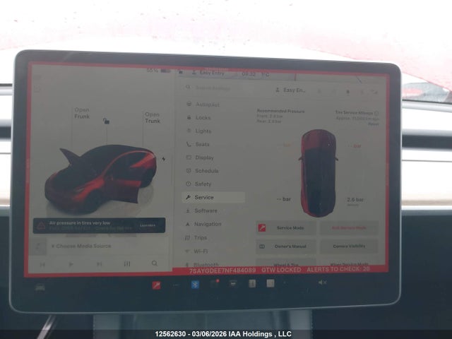 Aukcja sprzedaży 2022 Tesla Model Y Long Range, vin: 7SAYGDEE7NF484089, numer aukcji: 12562630