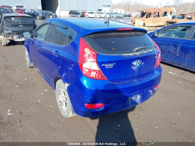 12562655 :رقم المزاد ، KMHCT5AE1CU035781 vin ، 2012 Hyundai Accent Gls/gs مزاد بيع