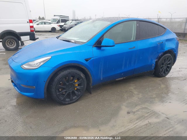 Продажа на аукционе авто 2022 Tesla Model Y, vin: 7SAYGDEE1NF484301, номер лота: 12562658