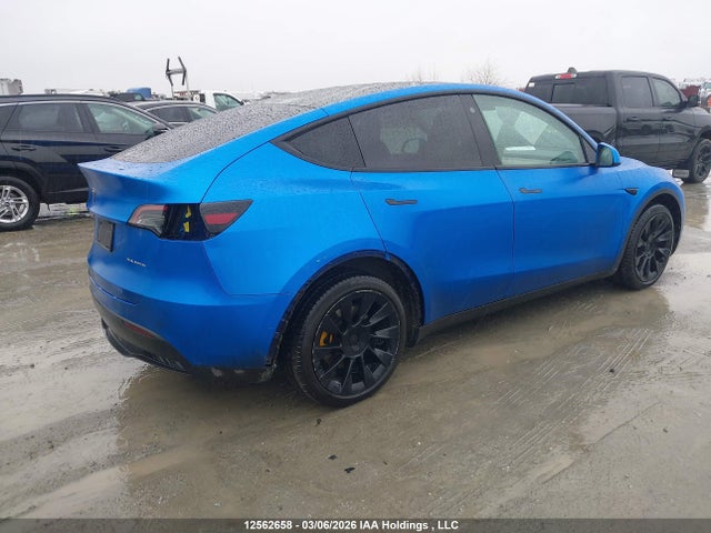 Продажа на аукционе авто 2022 Tesla Model Y, vin: 7SAYGDEE1NF484301, номер лота: 12562658