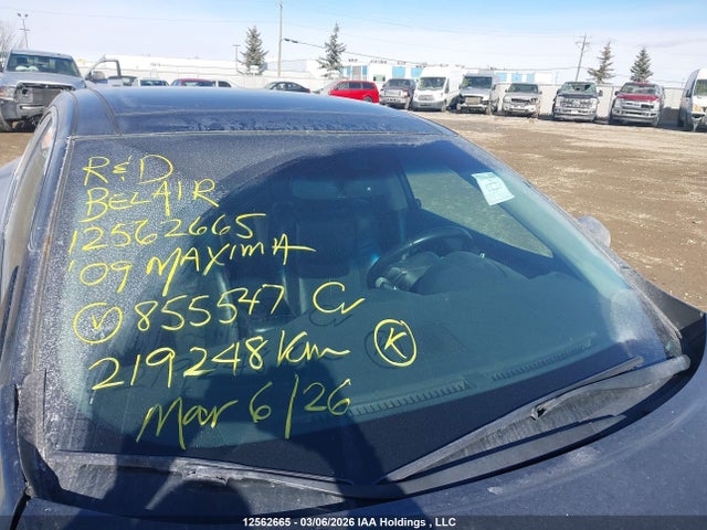 Продаж на аукціоні авто 2009 Nissan Maxima S/sv, vin: 1N4AA51E99C855547, номер лоту: 12562665