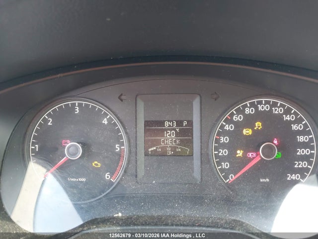 12562679 :رقم المزاد ، 3VWLL7AJ8BM107475 vin ، 2011 Volkswagen Jetta 2.0 Tdi Highline مزاد بيع